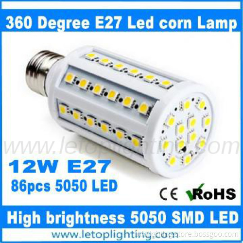 360 Degree E27 Base 12W LED corn Lamp